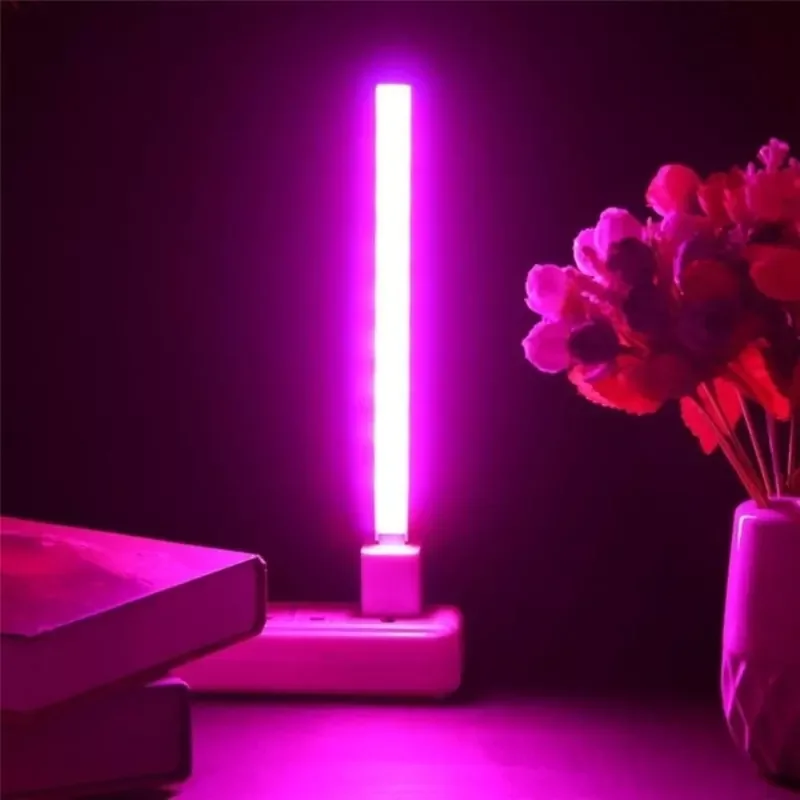 Фитолампа для растений, фитолампа, фитолампа для расады, LED, светодиодная, USB, 3 Вт
