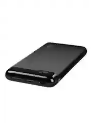 Черный внешний аккумулятор TTEC PowerSlim LCD PD 20000 mAh 20W Powerbank With USB-C Input/Output.
