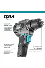 Аккумуляторная дрель TESLA TCD14BL 14.4В 2 аккумулятора, кейс
