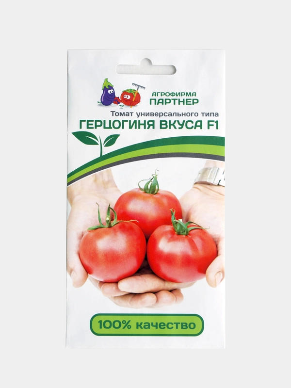 Семена Партнер Томат "Герцогиня Вкуса" F1 Помидор Розовый Раннеспелый Сахарный Жаростойкий