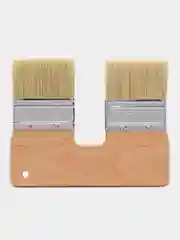 Кисть декоративная с натуральной щетиной двойная STMDECOR WT425A