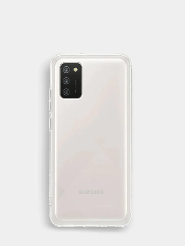 Чехол Samsung Galaxy A02S прозрачный, накладка Самсунг А02 S