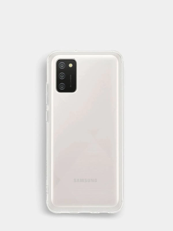 Чехол Samsung Galaxy A02S прозрачный, накладка Самсунг А02 S
