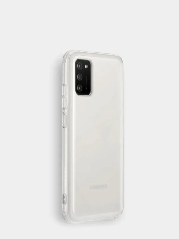 Прозрачный чехол Samsung Galaxy A02S прозрачный, накладка Самсунг А02 S