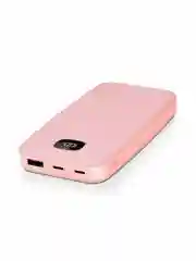 Розовый внешний аккумулятор TTEC ChargeUp LCD 20000mAh Powerbank. Цвет: розовый