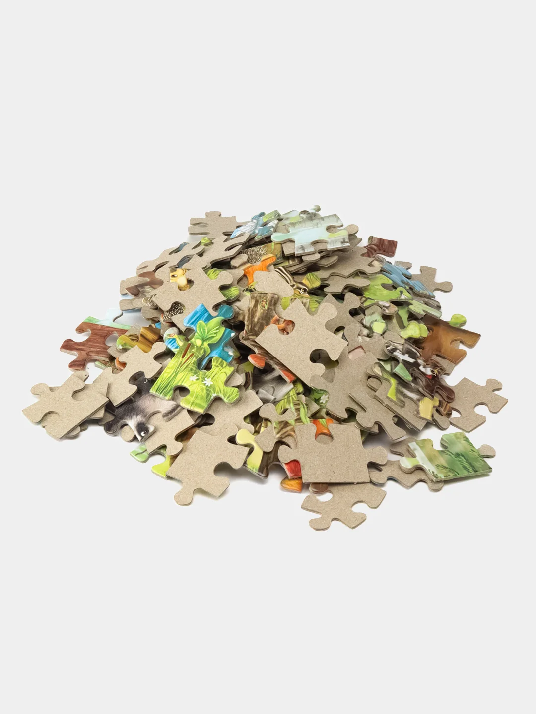 Лесной зеленый детский пазл, Puzzle Time, 160 деталей, размер 24 *34 см