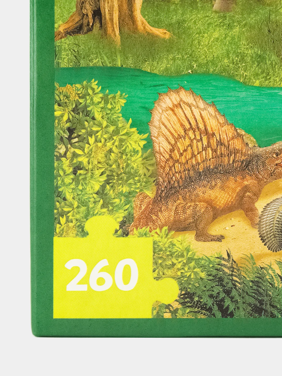 Зеленый детский пазл, Puzzle Time, 260 деталей