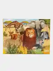 Желтый детский пазл, Puzzle Time, 260 деталей