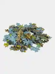 Зеленый детский пазл, Puzzle Time, 260 деталей