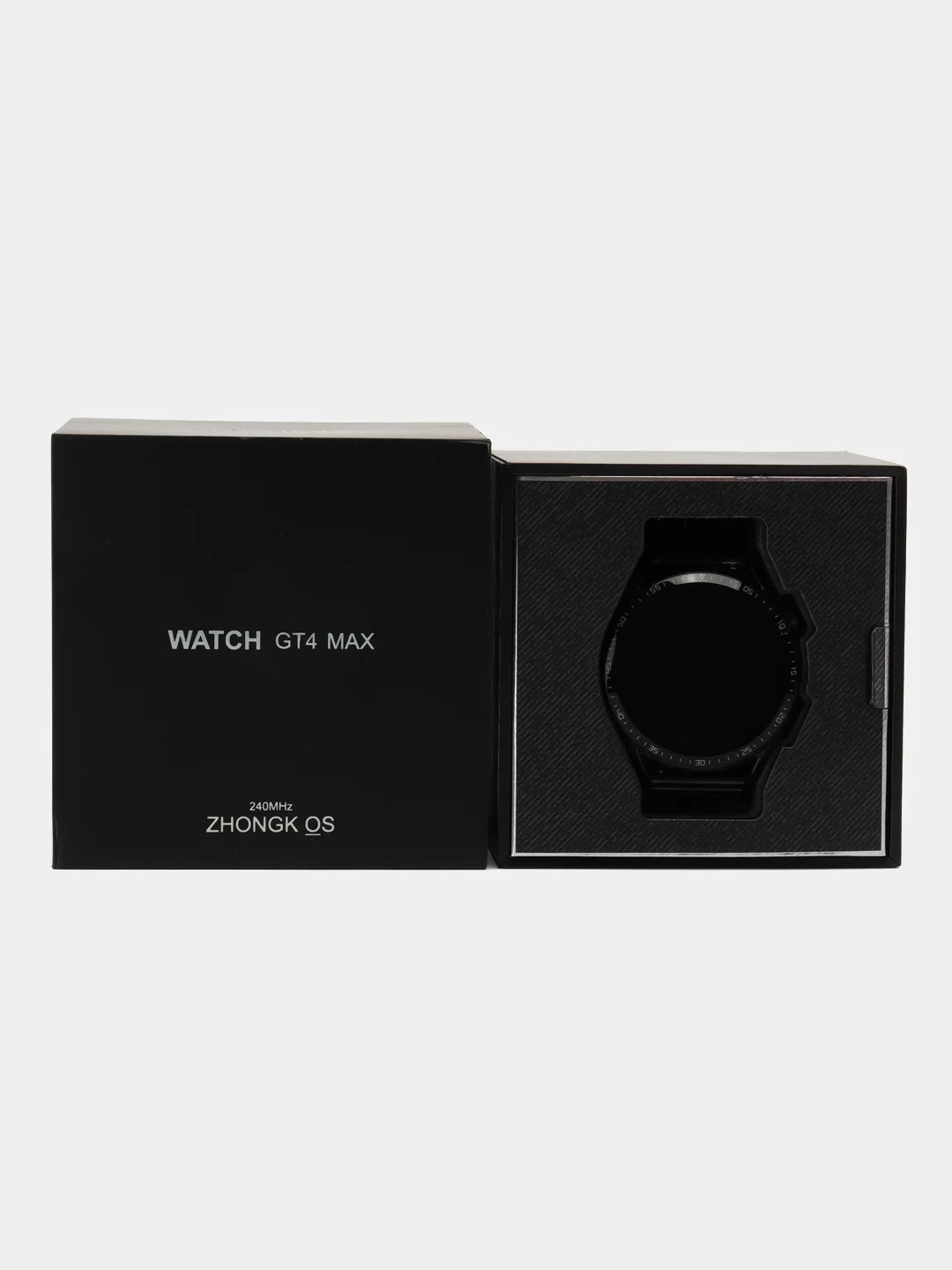 Черный смарт-часы Smart Watch GT 4 MAX