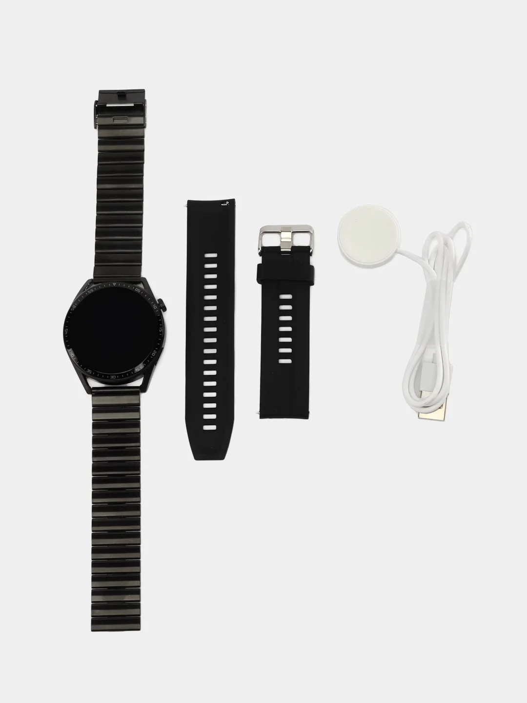 Черный смарт-часы Smart Watch GT 4 MAX