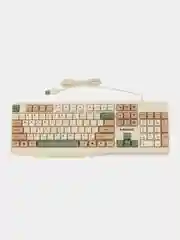 Бежевый клавиатура для компьютера проводная игровая