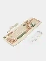 Бежевый клавиатура для компьютера проводная игровая
