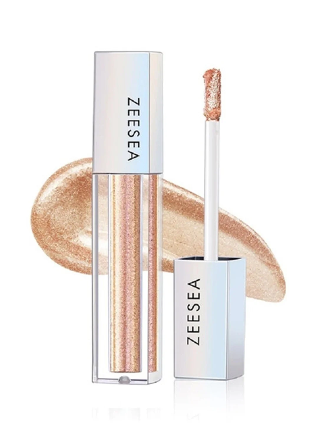 ZEESEA Тени для век кремовые Glitter Liquid eye shadow тон 02