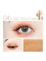 ZEESEA Тени для век кремовые Glitter Liquid eye shadow тон 04, 2.8 г