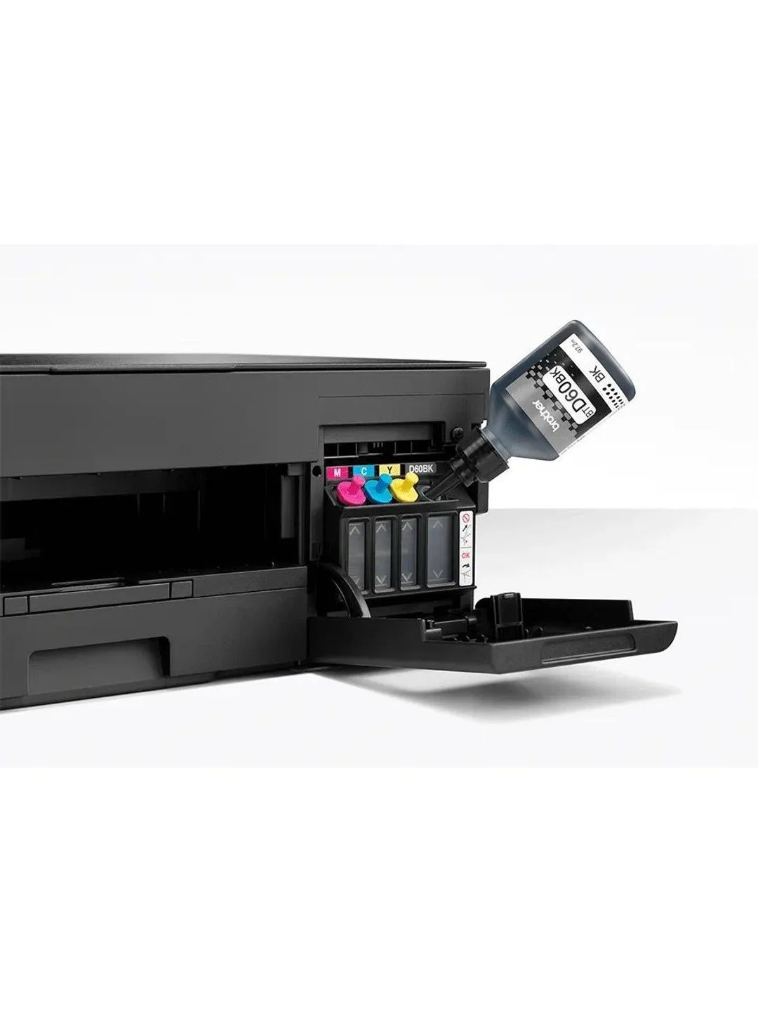 Черный мфу цветное струйное Brother 3-в-1 принтер сканер копир DCP-T220 Inkbenefit Plus