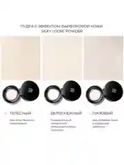 ZEESEA Пудра рассыпчатая Silky loose powder тон skin color / телесный