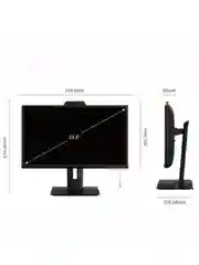 Черный 24" Монитор для дома и офиса с Web-камерой ViewSonic VG2440V IPS экран Full HD
