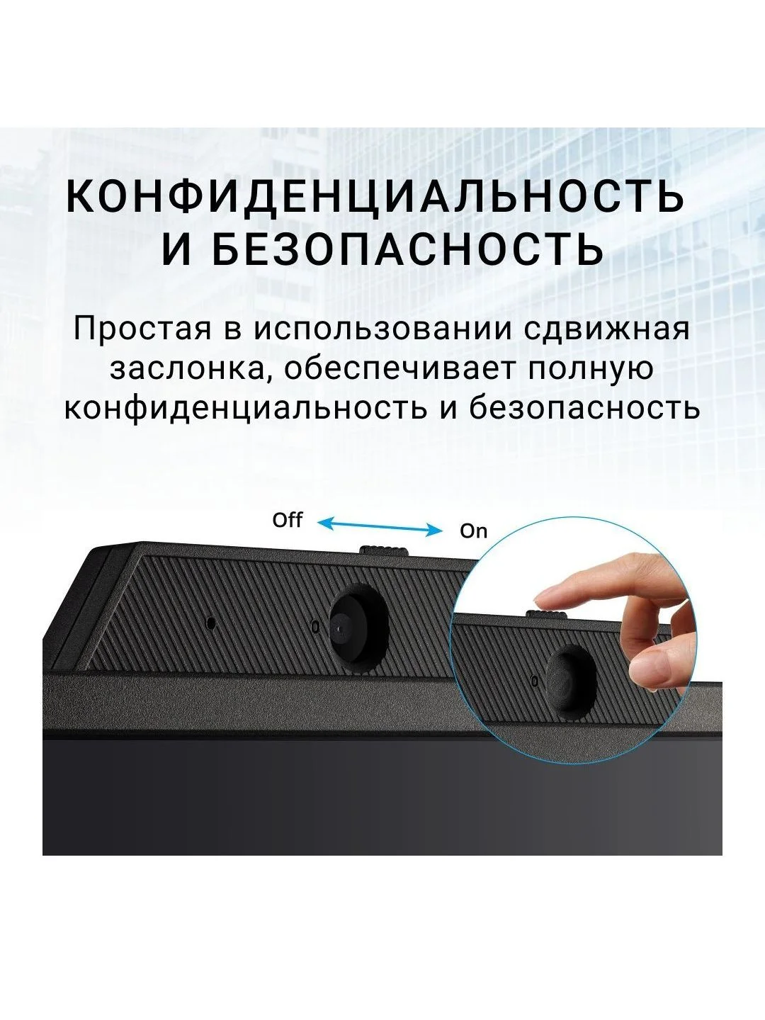 Черный 24" Монитор для дома и офиса с Web-камерой ViewSonic VG2440V IPS экран Full HD