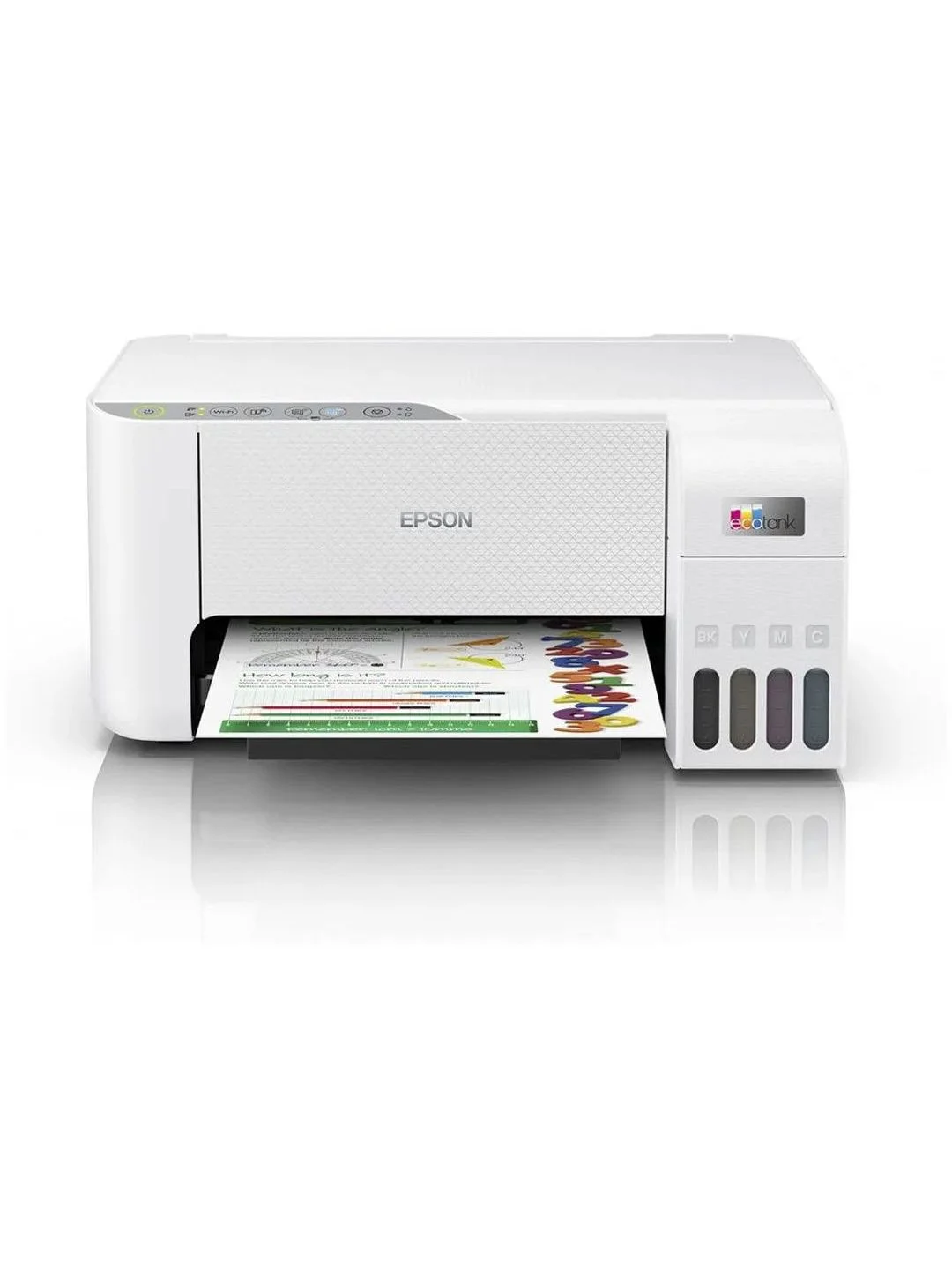 МФУ струйное цветное EPSON L3256 (004) (C11CJ67516) А4 USB Wi-Fi принтер, сканер, копир