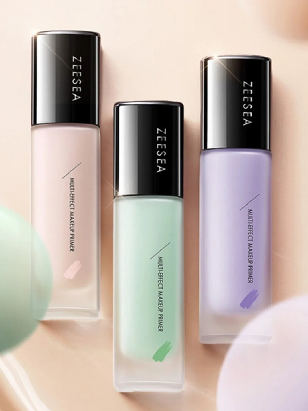 ZEESEA Праймер для лица Multi-effect make-up primer тон Purple / лиловый