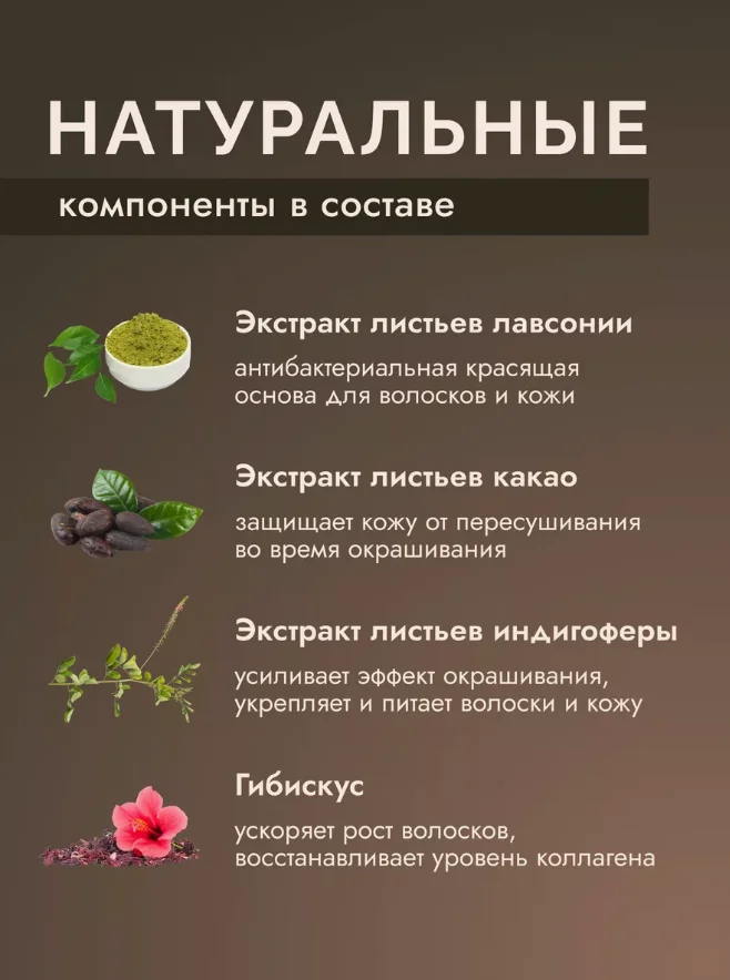 Хна для бровей BrowXenna "Midi"