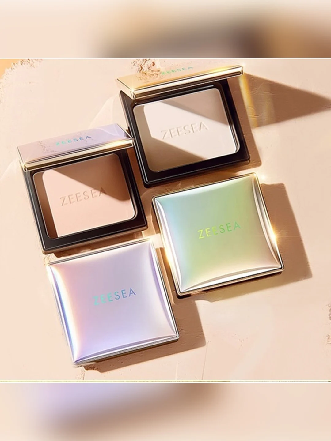 ZEESEA Пудра матирующая Refreshing silky powder тон BC03 natural color / натуральный