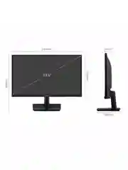 Черный 24" Монитор для дома и офиса ViewSonic VA2409-MHU IPS экран Full HD USB-C