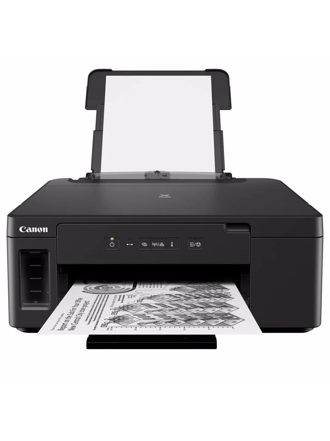 Черный принтер струйный монохромный Canon PIXMA GM2040 (3110C009) А4 Wi-Fi двухсторонняя печать