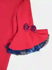 Алый платье для девочки праздничное нарядное
