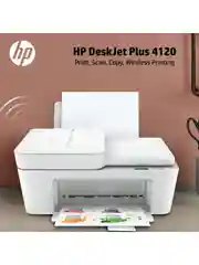 МФУ струйное цветное HP DeskJet Plus 4120 3XV14B WiFi 3в1 принтер, сканер, копир