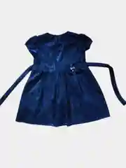 Индиго платье для девочки праздничное нарядное