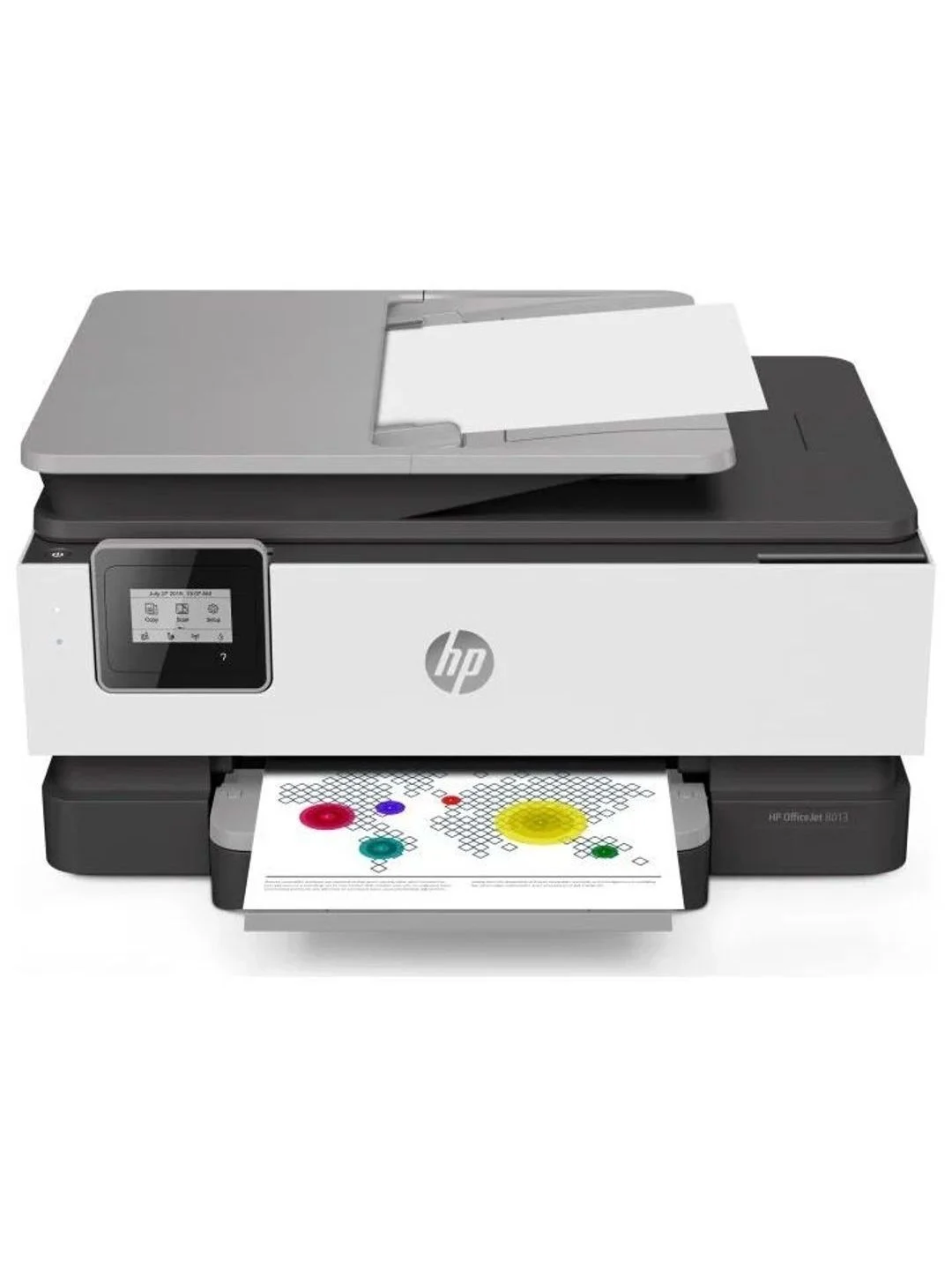 Белый мфу струйный цветной HP OfficeJet 8013 А4, с Wi-Fi, 3в1 печать, копир, сканер