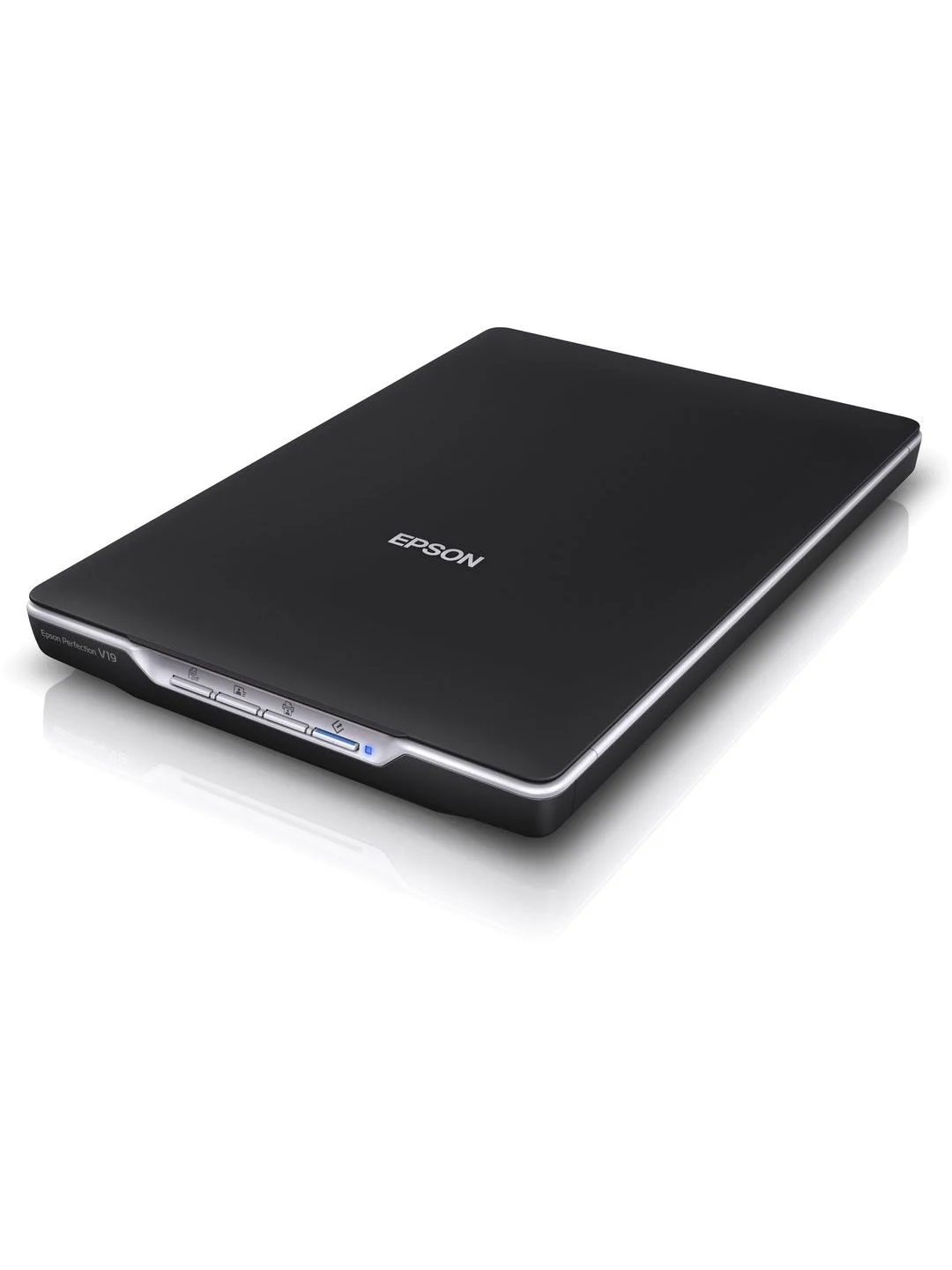 Черный сканер планшетный А4 Epson Perfection V19 (B11B231401) USB 4800х4800 dpi