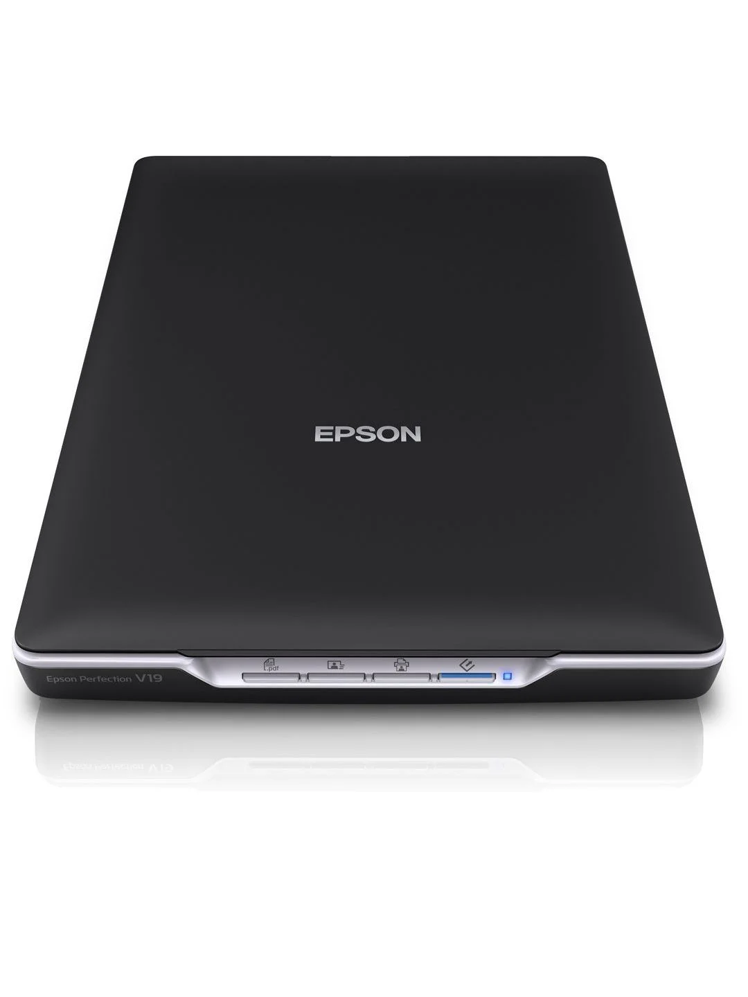 Черный сканер планшетный А4 Epson Perfection V19 (B11B231401) USB 4800х4800 dpi