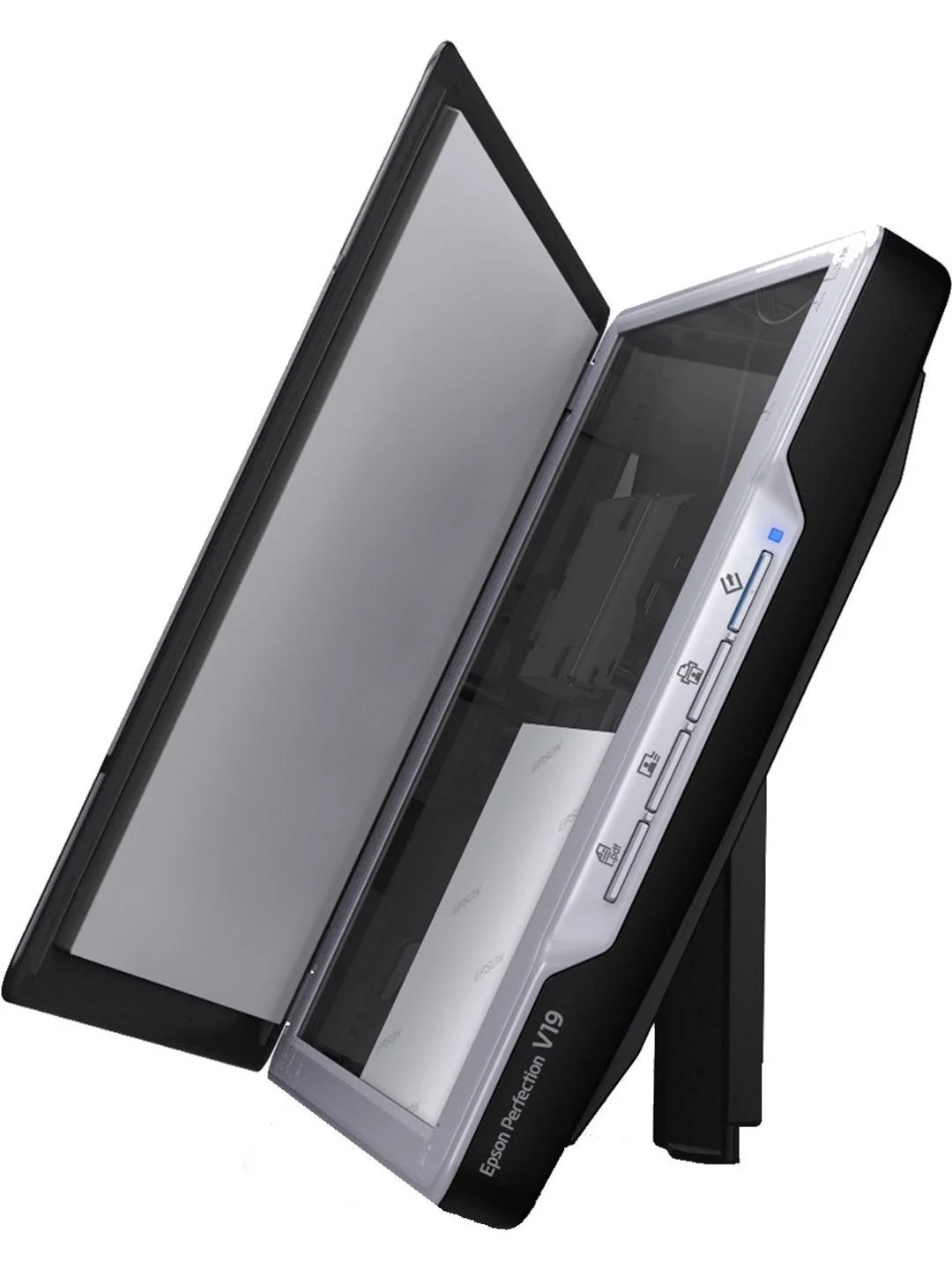 Черный сканер планшетный А4 Epson Perfection V19 (B11B231401) USB 4800х4800 dpi