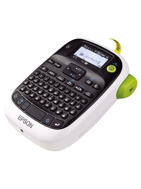 Принтер ленточный портативный для маркировки EPSON LabelWorks LW400 USB белый