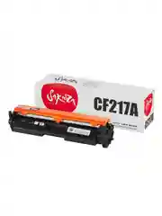 Картридж Sakura CF217A (17A) для HP, черный, 1600 к.
