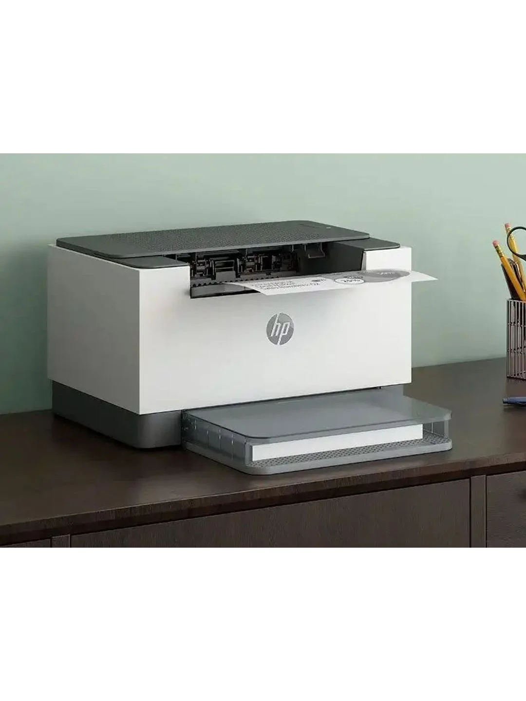 Белый принтер лазерный монохромный HP LaserJet M211d 9YF82A А4 двухсторонняя печать AirPrint