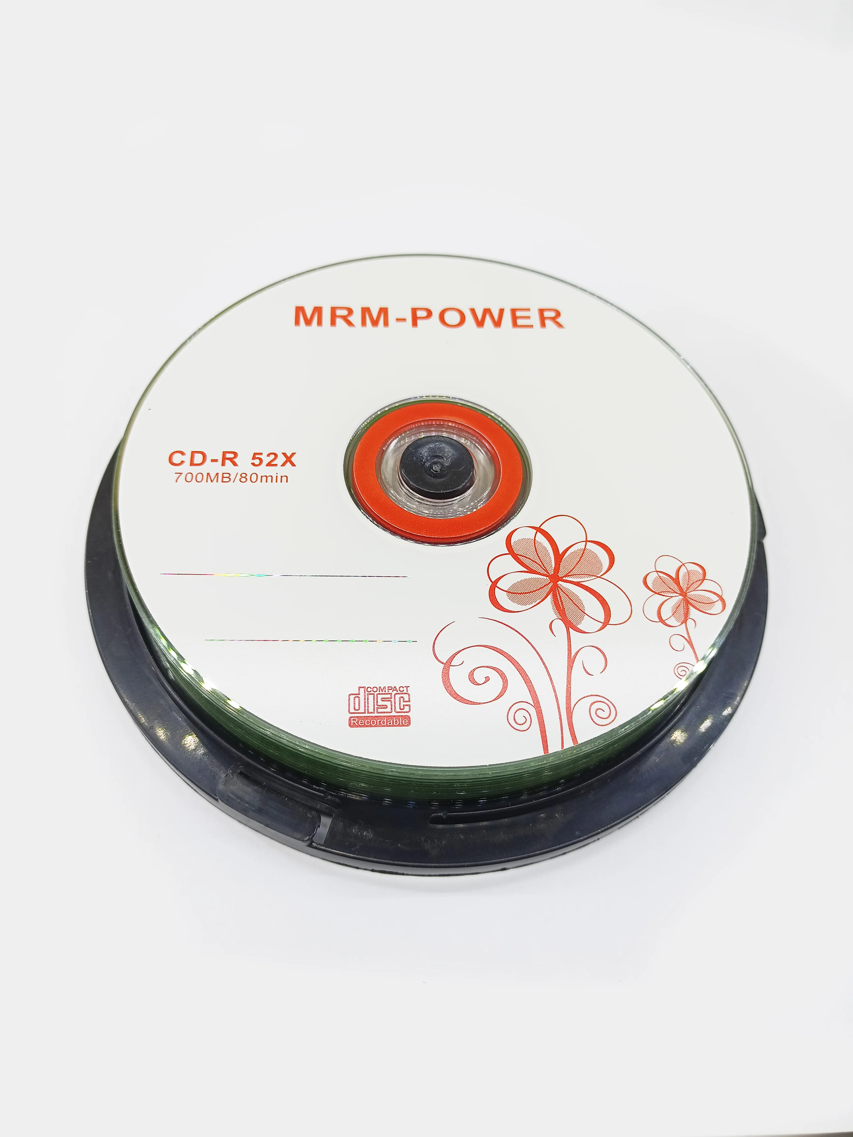 Оранжевый диски CD-R 52x, 5, 10, 25 штук