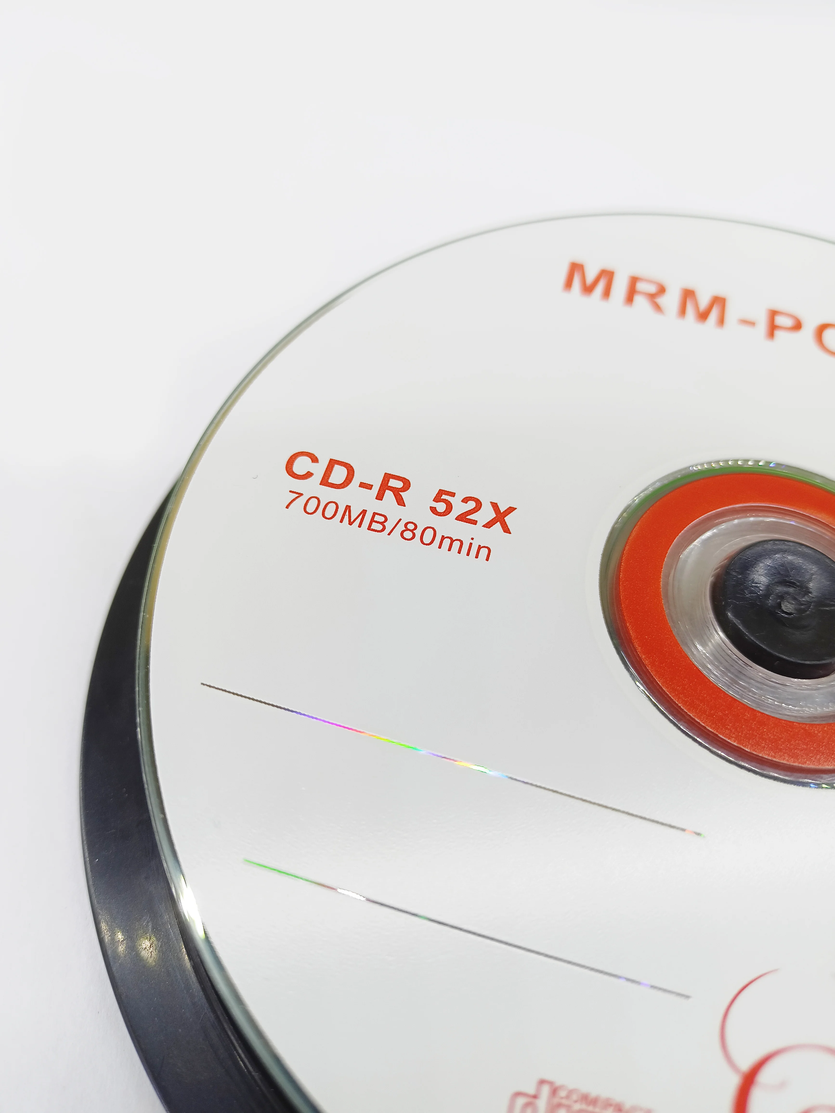 Оранжевый диски CD-R 52x, 5, 10, 25 штук