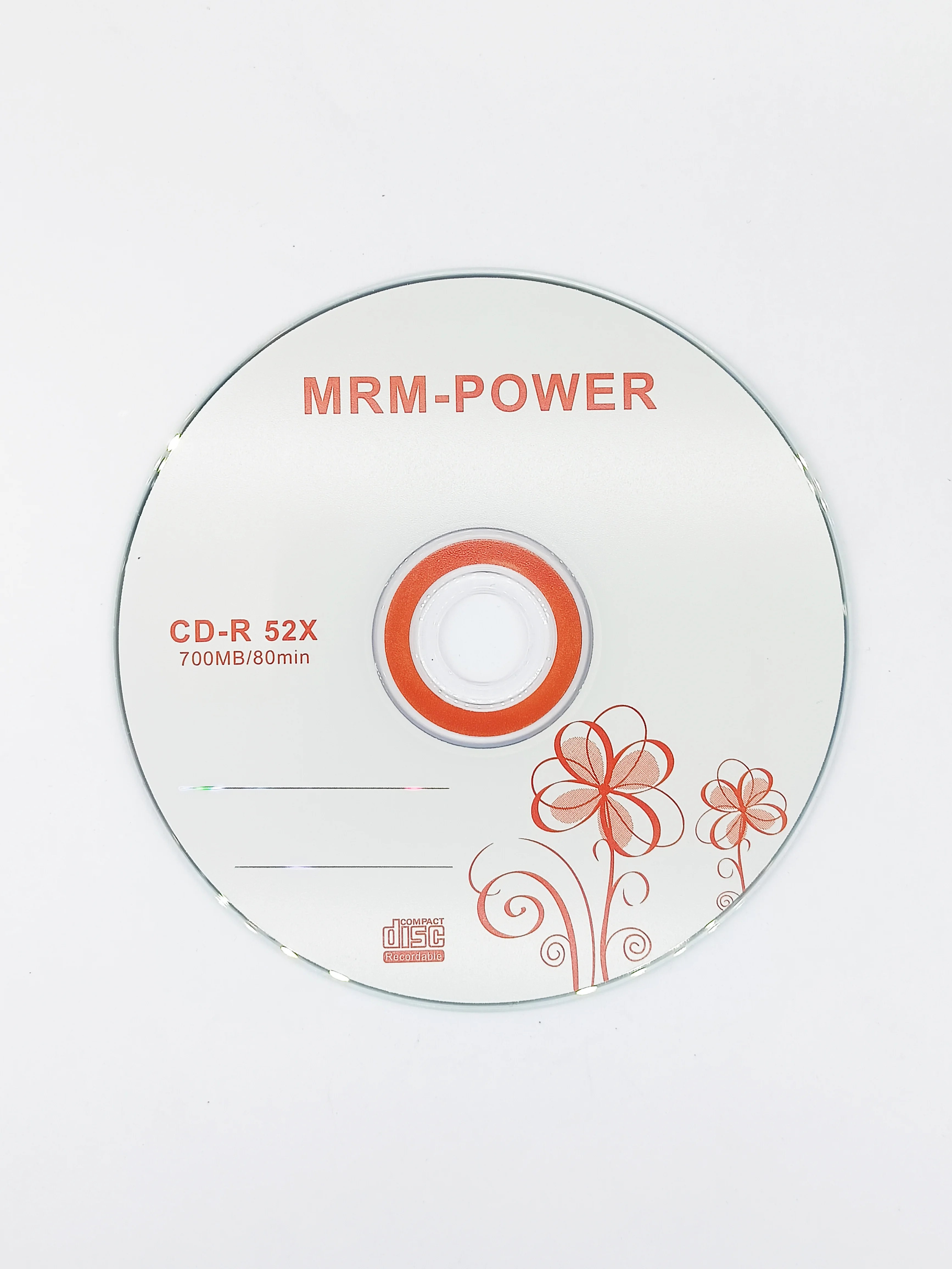 Оранжевый диски CD-R 52x, 5, 10, 25 штук