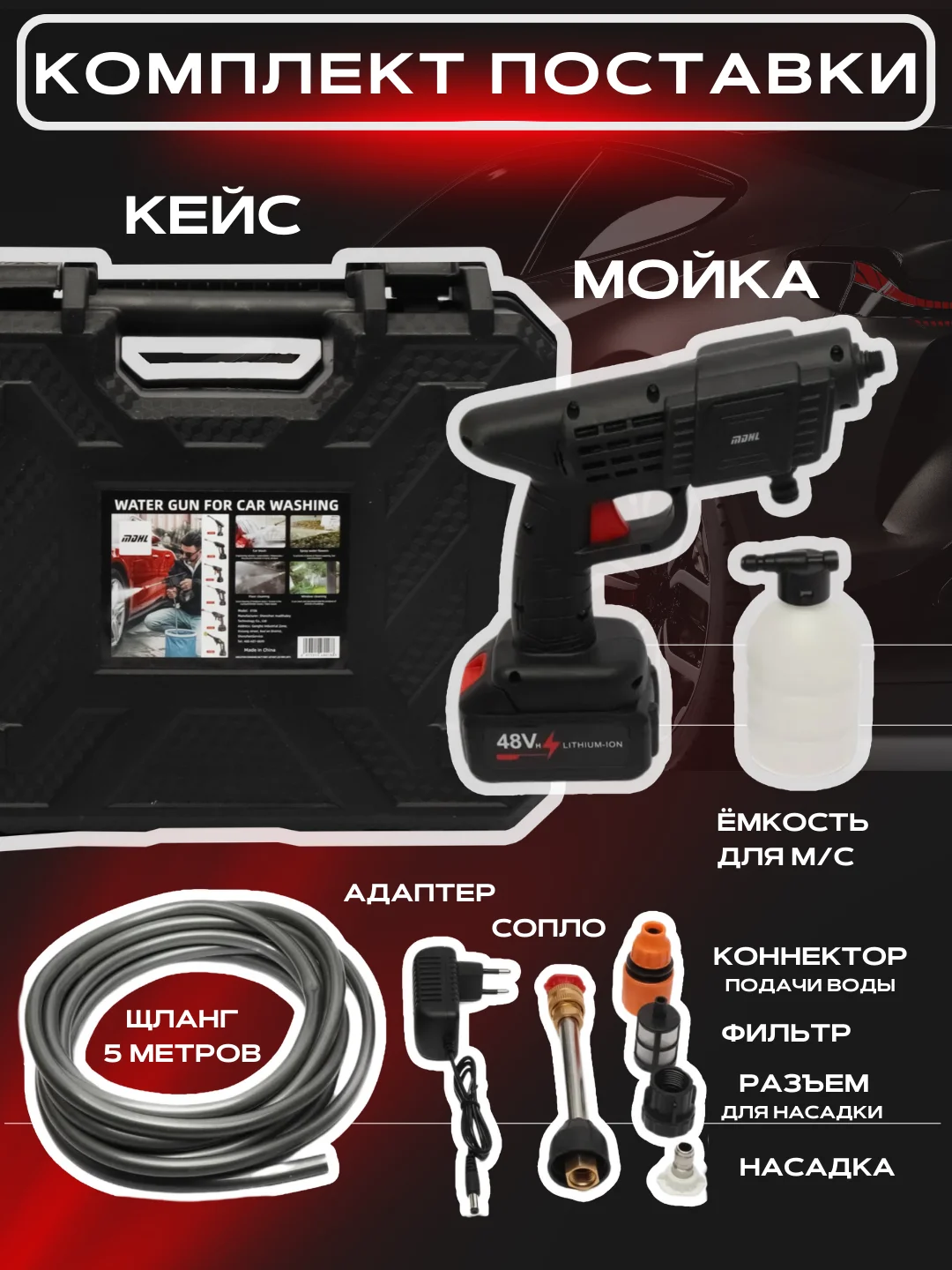 Мойка для авто высокого давления 81085