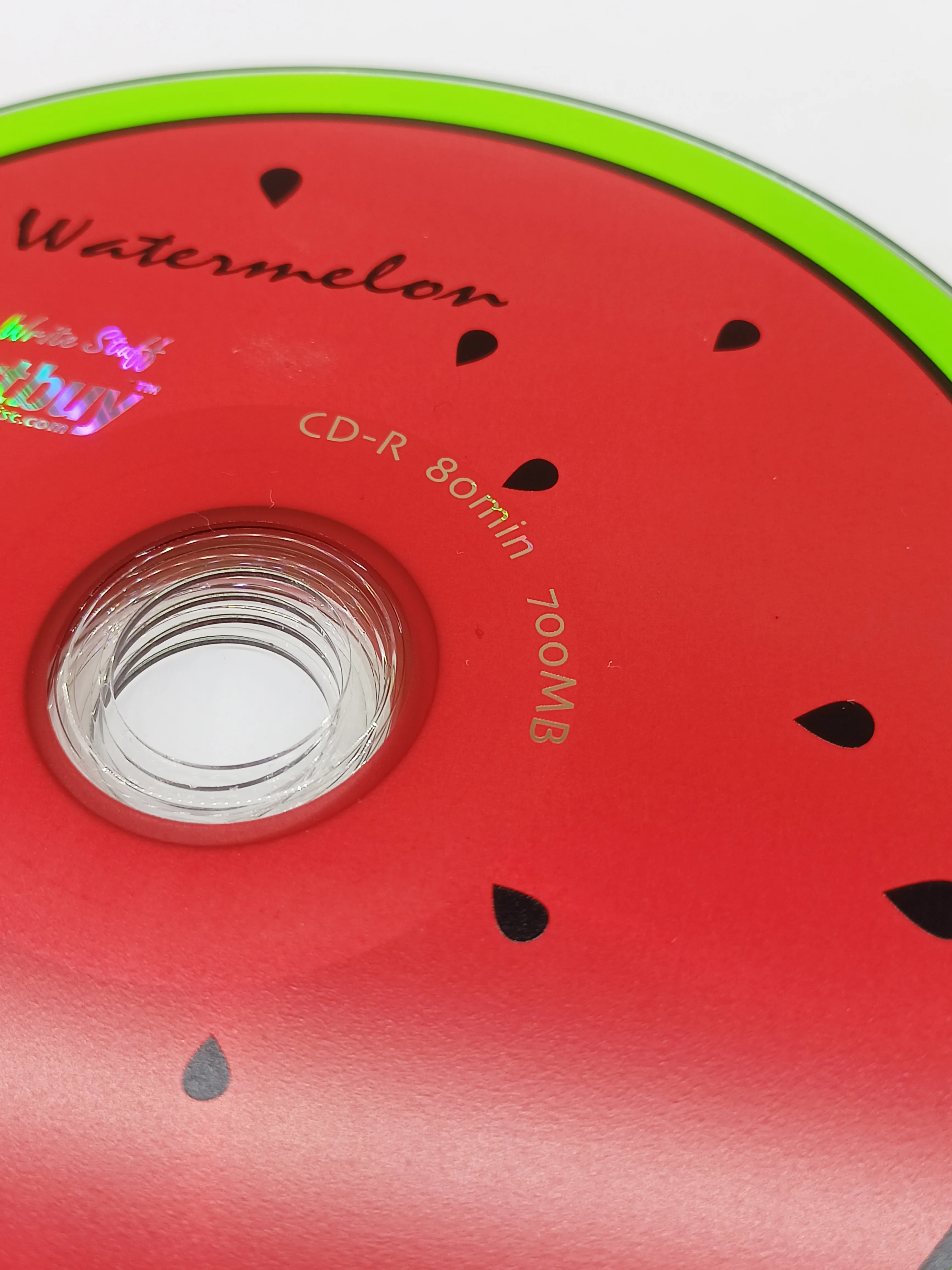 Красный диски CD-R 52x, 5, 10, 25 штук