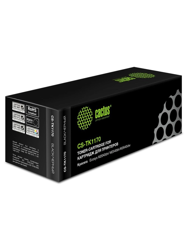 Картридж лазерный Cactus CS-TK1170 TK-1170 черный (7200стр.) для Kyocera Ecosys M2040dn