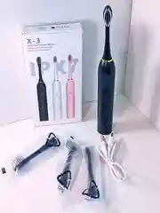 Электрическая зубная щетка Sonic Toothbrush X-3, средней жесткости