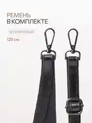 Черный сумка женская, натуральная кожа, сумка-шопер