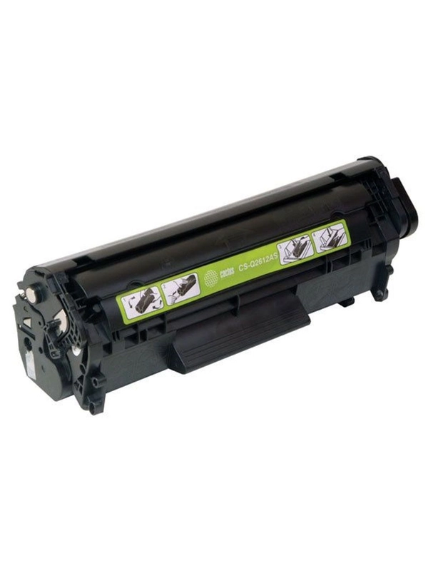 Картридж лазерный Cactus CS-Q2612AS Q2612A черный (2000стр.) для HP LJ