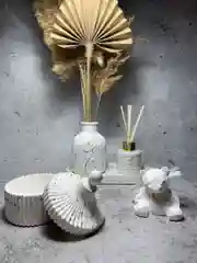 Подарочный/декоративный набор из гипса / ваза / поднос / шкатулка / для интерьера