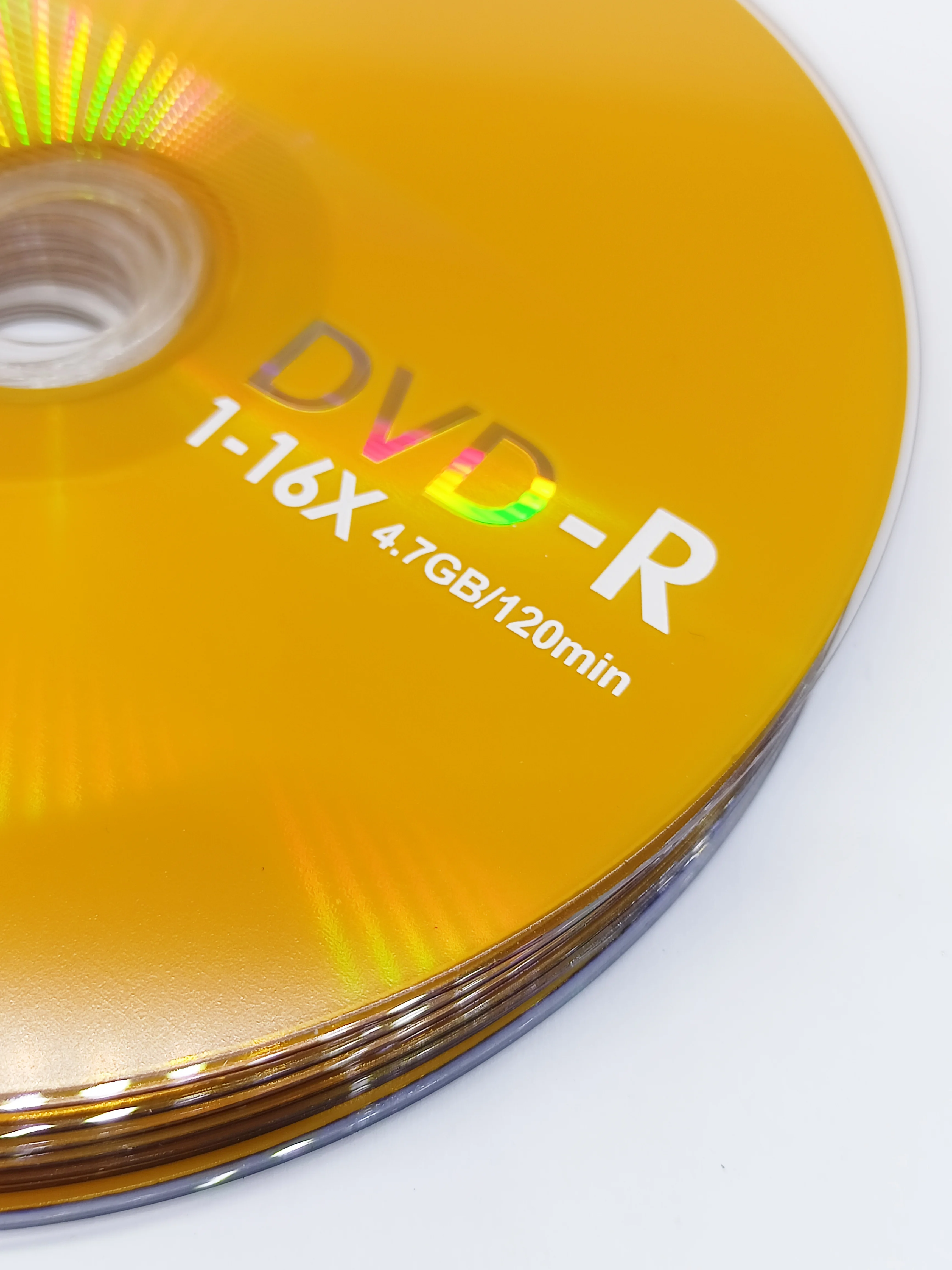 Оранжевый диски DVD-R 4,7 GB 16х 5, 10 шт